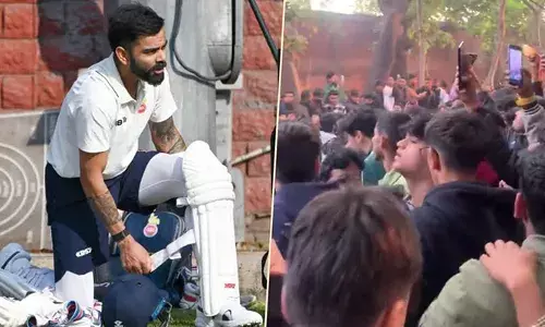 രഞ്ജിയിലേക്ക് തിരികെ എത്തിയത് നീണ്ട 13 വര്‍ഷങ്ങള്‍ക്ക് ശേഷം; കോഹ് ലിയെ കാണാന്‍ ഡല്‍ഹി അരുണ്‍ ജെയ്റ്റ്ലി സ്റ്റേഡിയത്തിലേക്ക് ഇരച്ചെത്തി ആരാധകര്‍; തിരക്കില്‍ പെട്ടി നിരവധി പേര്‍ക്ക് പരിക്ക്