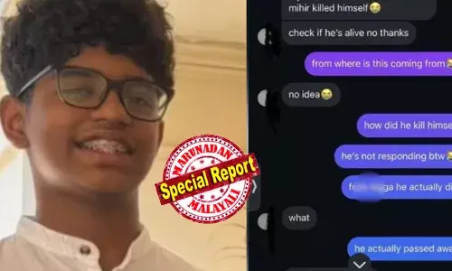 മിഹിറിന്റെ മരണം വരെ ക്രിമിനല്‍ മനസ്സുള്ള വിദ്യാര്‍ഥിക്കൂട്ടം ആഘോഷമാക്കി; അധിക്ഷേപകരമായ ചാറ്റിന്റെ സക്രീന്‍ഷോട്ടുകള്‍; ജസ്റ്റിസ് ഫോര്‍ മിഹിര്‍ രണ്ട് ദിവസത്തിനകം അപ്രത്യക്ഷമായി; 15കാരനോട് കുറ്റവാളിയോടെന്ന പോലെ പെരുമാറിയെന്ന് മാതൃസഹോദരന്‍