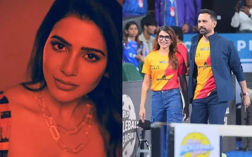 രാജ് നിദിമൊരുവുമായി കൈകോര്ത്ത് പിടിച്ച് സാമന്ത; ചിത്രങ്ങള് പങ്കുവെച്ചത് നടി വീണ്ടും പ്രണയത്തിലെന്ന് ആരാധകര് രാജ് നിദിമൊരുവുമായി കൈകോര്ത്ത് പിടിച്ച് സാമന്ത; ചിത്രങ്ങള് പങ്കുവെച്ചത് നടി വീണ്ടും പ്രണയത്തിലെന്ന് ആരാധകര്