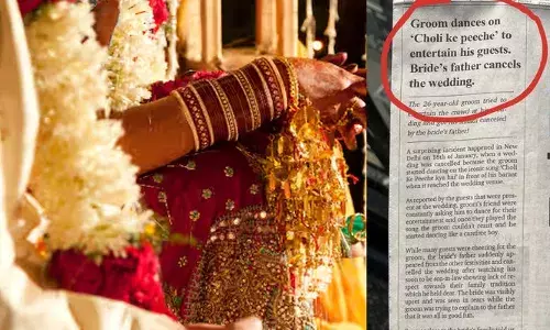 കൂട്ടുകാര്‍ നിര്‍ബന്ധിച്ചു, ചോളി കേ പീച്ചേ ക്യാ ഹേ ഗാനത്തിന് നൃത്തം ചെയ്ത് വരന്‍; കണ്ണീരോടെ വധു;  വിവാഹം വേണ്ടെന്ന് വച്ച് വധുവിന്റെ പിതാവ്; ദൃശ്യങ്ങളില്‍ സാമൂഹ്യ മാധ്യമങ്ങളില്‍ വൈറല്‍