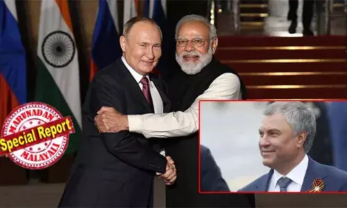 ഇന്ത്യ തന്ത്രപരമായ പങ്കാളി; പ്രധാന ചര്‍ച്ചകള്‍ക്കായി ഇന്ത്യയിലേക്ക് തിരിക്കുന്നുവെന്ന് റഷ്യയുടെ വ്യാസെസ്‌ലാവ് വൊലോഡിന്‍; ഡ്യുമ അധ്യക്ഷന്റെ സന്ദര്‍ശനം ഇന്ത്യ-റഷ്യ ബന്ധം കൂടുതല്‍ ഊട്ടിയിറപ്പിക്കാന്‍
