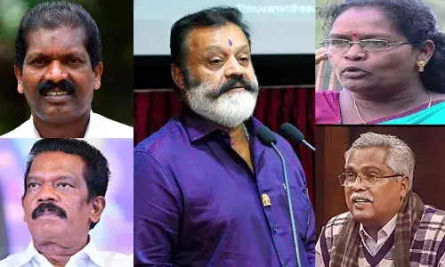 രാഷ്ട്രപതിയെക്കുറിച്ചും ഇതേ അഭിപ്രായമോയെന്ന് ഒ ആര്‍ കേളു; സുരേഷ്ഗോപിയാണോ ഉന്നതരെ തീരുമാനിക്കുന്നതെന്ന് കെ.രാധാകൃഷ്ണന്‍; ഇന്ത്യയ്ക്ക് അപമാനമെന്ന് സി കെ ജാനു; കേന്ദ്രമന്ത്രി ചാതുര്‍വര്‍ണ്യത്തിന്റെ കുഴലൂത്തുകാനായെന്ന് ബിനോയ് വിശ്വം; സുരേഷ് ഗോപിക്കെതിരെ വിമര്‍ശനം കടുക്കുന്നു
