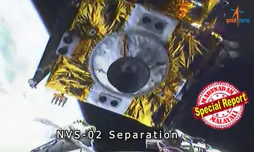 വിക്ഷേപണത്തിന് ശേഷം ഉപഗ്രഹത്തിന്റെ ഭ്രമണപഥം ഉയര്‍ത്താന്‍ സാധിച്ചില്ല; നൂറാം വിക്ഷേപണത്തില്‍ ബഹിരാകാശത്തെത്തിച്ച എന്‍വിഎസ് 02 ഉപഗ്രഹത്തിന് സാങ്കേതിക തകരാര്‍;  ഉപഗ്രഹത്തെ രക്ഷിച്ചെടുക്കാനുള്ള തീവ്ര ശ്രമത്തില്‍ ഐഎസ്ആര്‍ഒ.