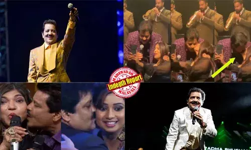 ഒരു സെല്‍ഫി ചോദിച്ച് എത്തിയ ആരാധികമാര്‍ക്ക് ലിപ്പ്ലോക്ക് കൊടുത്ത ഗായകന്‍! പാതി ഇന്ത്യന്‍, പാതി നേപ്പാളി; ആദ്യഭാര്യ അറിയാതെ രണ്ടാം വിവാഹം; ഭാര്യയുടെയും മകന്റെയും അംഗീകാരത്തോടെ സഹ ഗായികയുമായി പ്രണയം; ബോളിവുഡിന്റെ ഭാവഗായകന്‍ ഉദിത് നാരായണിന്റെ വിചിത്ര ജീവിതം