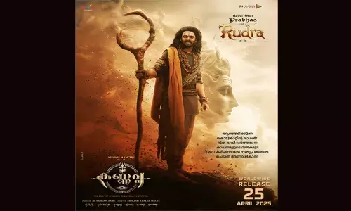 ആഞ്ഞടിക്കുന്ന കൊടുങ്കാറ്റായി രുദ്ര; കണ്ണപ്പയിലെ പ്രഭാസിന്റെ ക്യാരക്ടര്‍ പോസ്റ്റര്‍ പുറത്ത്