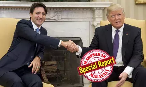 അയല്‍ക്കാരുമായി അല്‍പ്പം അടുപ്പമാകാം..! ഒടുവില്‍ കാനഡയും വഴങ്ങിയതോടെ ഇറക്കുമതിത്തീരുവ ഒരു മാസത്തേക്കു മരവിപ്പിച്ച് ഡോണള്‍ഡ് ട്രംപ്; അനധികൃത കുടിയേറ്റം തടയാന്‍ അതിര്‍ത്തിയില്‍ സുരക്ഷ വര്‍ധിപ്പിക്കുമെന്ന് ജസ്റ്റിന്‍ ട്രൂഡോയുടെ ഉറപ്പില്‍ തീരുവ വര്‍ധന മരവിപ്പിക്കല്‍; മെക്‌സിക്കോയ്ക്ക് പിന്നാലെ താല്‍ക്കാലിക ആശ്വാസത്തോടെ കാനഡയും