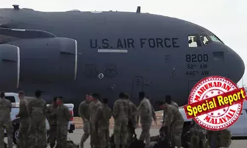 കുടിയേറ്റ നിയമം കര്‍ശനമായി നടപ്പാക്കും, അനധികൃത കുടിയേറ്റക്കാരെ നീക്കം ചെയ്യുകയും ചെയ്യും; കൂടുതല്‍ പറയാനാവില്ല; ഇന്ത്യക്കാരെ തിരിച്ചയയ്ക്കുന്നതില്‍ യുഎസ് എംബസിയുടെ വിശദീകരണം ഇങ്ങനെ; സി 17 സൈനിക വിമാനത്തില്‍ കയറ്റിവിട്ടത് 205 ഇന്ത്യക്കാരെ; ടെക്സസില്‍ നിന്നുള്ള വിമാനം ലാന്‍ഡ് ചെയ്യുക അമൃത്സറില്‍