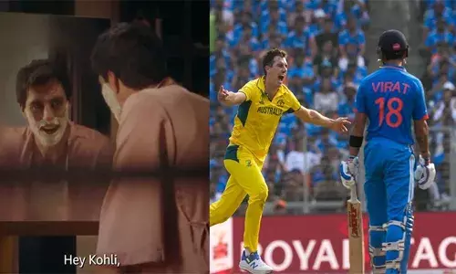 ഹേയ് കോഹ്ലി, നിങ്ങള്‍ ഇത്രയും പതുക്കെ ബാറ്റ് ചെയ്യുന്നത് ഞാന്‍ കണ്ടിട്ടില്ല; ഐസിസി ചാമ്പ്യന്‍സ് ട്രോഫി പ്രൊമോ ഷൂട്ടില്‍ കോഹ് ലിയെ ട്രോളി ഓസീസ് ക്യാപ്റ്റന്‍ പാറ്റ് കമ്മിന്‍സ്; കട്ടക്കലിപ്പില്‍ ആരാധകര്‍