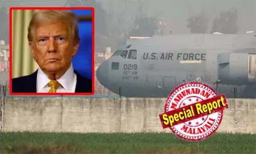 അമേരിക്കന്‍ എയര്‍ലൈന്‍സില്‍ ഫസ്റ്റ് ക്ലാസ് ടിക്കറ്റില്‍ ഇന്ത്യയിലെത്താന്‍ വേണ്ടത് 75,000 രൂപ; സൈനിക വിമാനത്തില്‍ ഒരാളെ നാടുകടത്താന്‍ ചെലവ് നാല് ലക്ഷവും! നാലിരട്ടി പണം മുടക്കി സൈനിക വിമാനത്തില്‍ ട്രംപ് നാടു കടത്തുന്നത് എന്തിന്? ആദ്യ ഘട്ടത്തില്‍ 5000 കുടിയേറ്റക്കാരെ ഇന്ത്യയില്‍ എത്തിച്ചാല്‍ കോടികളുടെ ചെലവ്