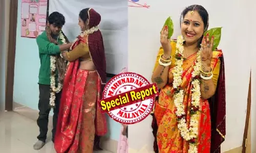 മാനസികമായി ആകെ തളർന്നുപോയി; ഇനി ഈ ബന്ധം തുടരാൻ കഴിയില്ല; അത് വെറും സ്കിറ്റ് മാത്രമായിരുന്നു; പക്ഷെ ഇങ്ങനെയൊക്കെ കാര്യങ്ങൾ പോകുമെന്ന് ഞാൻ വിചാരിച്ചില്ല; ക്ലാസ് മുറിയിലെ വിദ്യാർത്ഥിമായുള്ള വിവാഹ വീഡിയോയിൽ പുലിവാല് പിടിച്ച് അധ്യാപിക; രാജി സന്നദ്ധത അറിയിച്ചു; കോളേജിൽ ഓവർ സ്മാർട്ടാകാൻ നോക്കിയ ടീച്ചർക്ക് സംഭവിച്ചത്!