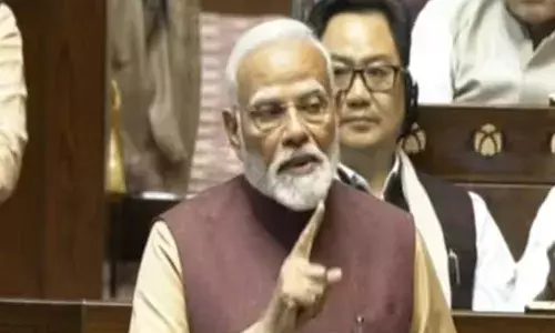 കോണ്‍ഗ്രസിന് ഭരണഘടനയോട് ബഹുമാനമില്ല; എല്ലാവര്‍ക്കും വികസനം എത്തണം എന്നതിലും അവര്‍ക്ക് വിശ്വാസമില്ല; ഒരുകുടുംബത്തെ മാത്രം സേവിക്കുന്ന പാര്‍ട്ടിയുടെ ചിന്തകള്‍ക്ക് അപ്പുറമാണത്; അടിയന്തരാവസ്ഥയും പ്രീണനരാഷ്ട്രീയവും അടക്കം കോണ്‍ഗ്രസിന് എതിരെ വിമര്‍ശനശരങ്ങള്‍ തൊടുത്ത് രാജ്യസഭയില്‍ മോദിയുടെ പ്രത്യാക്രമണം