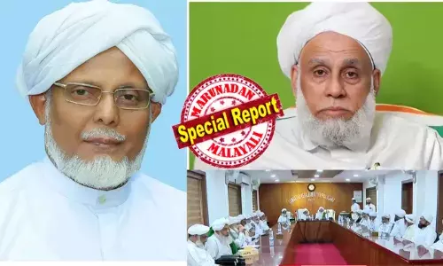 സമസ്തയില്‍ വിവാദങ്ങള്‍ അടങ്ങുന്നില്ല; ജിഫ്രി തങ്ങളെ വിമര്‍ശിച്ച് പ്രസംഗിച്ച മുസ്തഫല്‍ ഫൈസിയെ മുശാവറയില്‍ നിന്ന് സസ്പെന്‍ഡ് ചെയ്തു; നേതൃത്വത്തിനെതിരായ നീക്കമെന്ന് ആരോപിച്ചു നടപടി; സമസ്തയിലെ ലീഗ് പക്ഷക്കാരനെ പുറത്താക്കിയതില്‍ പ്രതിഷേധം അറിയിച്ച് സാദിഖലി തങ്ങള്‍ അടക്കമുള്ളവര്‍