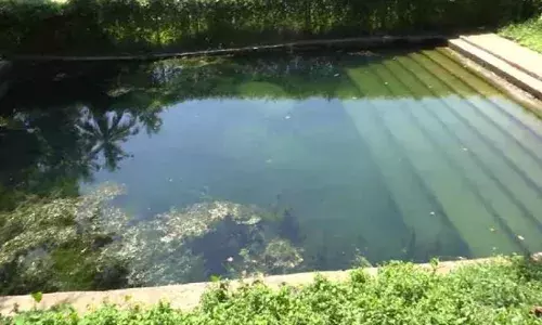 സൈക്കിളുമായി അഞ്ച് വയസ്സുകാരി കുളത്തില്‍ വീണു; ചാടിയിറങ്ങി രക്ഷിച്ച് 13കാരന്‍