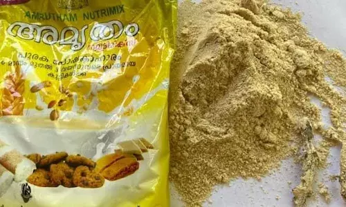 കുറുക്ക് തയ്യാറാക്കാൻ അമൃതം പൊടി പായ്ക്കറ്റ് പൊട്ടിച്ചു; കണ്ടത് ചത്തുണങ്ങിയ പല്ലികൾ; പല്ലികളെ കണ്ടെത്തിയത് കുഞ്ഞുങ്ങൾക്കുള്ള പോഷകാഹാരത്തിൽ