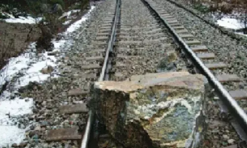 യു പിയിലെ റായ്ബറേലിയില്‍ ട്രെയിന്‍ അട്ടിമറിക്കാന്‍ ശ്രമം; ചമ്പാദേവി ക്ഷേത്രത്തിന് സമീപം ട്രാക്കില്‍ കല്ലുകള്‍ കണ്ടെത്തി; അപകടം ഒഴിവായത് ലോക്കോ പൈലറ്റിന്റെ ജാഗ്രതയില്‍