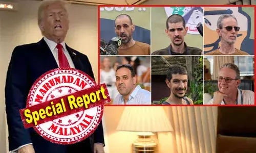 ഇങ്ങനെ പോയാല്‍ ഹമാസിനോട് ഒരു കാരണവശാലും ക്ഷമിക്കാന്‍ കഴിയില്ലെന്ന് ട്രംപ്; മോചിപ്പിച്ച ബന്ദികളെ കണ്ടാല്‍ ജര്‍മ്മനിയിലെ നാസി തടവറകളില്‍ കഴിഞ്ഞ ജൂതന്‍മാരെ പോലെ തോന്നുമെന്ന് വിമര്‍ശനം; പലര്‍ക്കും അവര്‍ക്ക് ഉള്ളതിനേക്കാള്‍ 25 വയസെങ്കിലും കൂടിയതായി തോന്നുന്നു; അമേരിക്കന്‍ പ്രിസഡന്റ് കലിപ്പില്‍ തന്നെ; പശ്ചിമേഷ്യയില്‍ ഇനി എന്ത്?