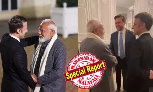 എന്റെ സുഹൃത്ത് നരേന്ദ്രമോദിക്ക് പാരീസിലേക്ക് സ്വാഗതം; മാക്രോണിന്റെ അത്താഴ വിരുന്നില്‍ പങ്കെടുത്തു നരേന്ദ്ര മോദി; യു.എസ് വൈസ് പ്രസിഡന്റെ ജെ ഡി വാന്‍സും മോദിക്കൊപ്പം വിരുന്നില്‍; എ.ഐ ഉച്ചകോടിയുടെ ഭാഗമാകുക ടെക് ഭീമന്‍മാര്‍