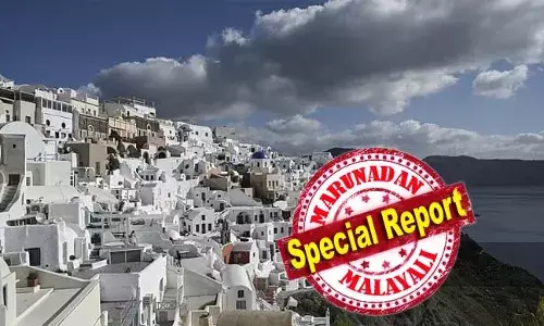 ഗ്രീസിലെ സാന്റോറിനി ദ്വീപില്‍ ഭൂചലനം; റിക്ടര്‍ സ്‌കെയിലില്‍ 5.3 രേഖപ്പെടുത്തിയ ഭൂകമ്പം മേഖലയില്‍ രേഖപ്പെടുത്തിയ ഏറ്റവും ശക്തമായ ഭൂചലനം; വന്‍ നാശനഷ്ടമെന്ന് റിപ്പോര്‍ട്ടുകള്‍; പതിനൊന്നായിരത്തോളം ടൂറിസ്റ്റുകളേയും പ്രദേശവാസികളേയും അടിയന്തരമായി ഒഴിപ്പിച്ചു