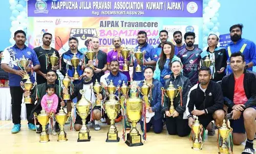 അജ്പക് ബാഡ്മിന്റണ്‍ ടൂര്‍ണമെന്റ് ആവേശകരമായി