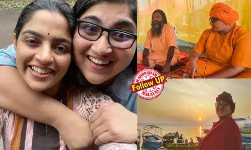 ഞെട്ടിയോ, ഞെട്ടിയോ എന്ന് ആള്‍ക്കാര്‍ ചോദിച്ചു, ഇല്ല ഞെട്ടിയില്ല; എന്റെ അച്ഛന്‍ നക്‌സലൈറ്റായിരുന്നു, നക്‌സലൈറ്റിന്റെ മോള്‍ എങ്ങനെ സന്യാസിയായി എന്ന് ചിലര്‍ ചോദിക്കും; എന്റേത് നോര്‍മല്‍ വീടല്ല; സഹോദരി അഖില വിമല്‍ സന്യാസം സ്വീകരിച്ചതില്‍ നിഖില വിമല്‍