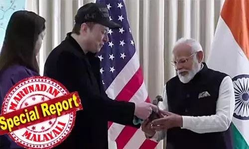 സ്റ്റാര്‍ലിങ് ഉപഗ്രഹ ശൃംഖല വഴിയുള്ള ബ്രോഡ്ബാന്‍ഡ് സേവനം; സാങ്കേതിക സഹകരണം; ഇലക്ട്രിക് വാഹന വ്യവസായും, എഐ നിക്ഷേപ സാധ്യതകള്‍; എന്നീ പ്രധാന കാര്യങ്ങളില്‍ ചര്‍ച്ച; ട്രംപിന് മുന്‍പ് ഇലോണ്‍ മസ്‌കുമായി കൂടിക്കാഴ്ച നടത്തി പ്രധാനമന്ത്രി നരേന്ദ്ര മോദി