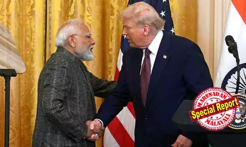 500 ബില്യന്‍ ഡോളറിന്റെ ഉഭയകക്ഷിവ്യാപാരം; അഞ്ചാം തലമുറ എഫ്.-35 യുദ്ധവിമാനവും;  മോദി-ട്രംപ് കൂടിക്കാഴ്ചയില്‍ സുപ്രധാന പ്രഖ്യാപനം; മാഗ + മിഗ = മെഗാ സമവാക്യം അവതരിപ്പിച്ച് മോദി