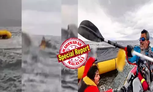 കടലിൽ കയാക്കിംഗിന് ഇറങ്ങുന്നത് ഹോബി; സ്ഥിരം പരിപാടിക്കിടെ ഉൾക്കടലിൽ ഒരു നിഴൽ; പെട്ടെന്ന് ഉയർന്ന് പൊങ്ങി കൂറ്റനൊരു തിമിംഗലം; നിമിഷനേരം കൊണ്ട് വായിലാക്കിയ ശേഷം തിരിച്ചുതുപ്പി; കണ്ടുനിന്നവർ അന്തംവിട്ടു; കരയിൽ നിന്നും മക്കളുടെ കൂട്ടനിലവിളി; ഭയപ്പെടുത്തുന്ന ദൃശ്യങ്ങൾ; ഇത് ചിലിയിലെ അസാധാരണമായ ഒരു രക്ഷപ്പെടലിന്റെ കഥ!