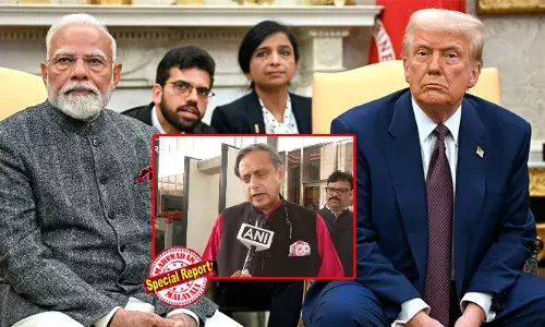 കയ്യില്‍ വിലങ്ങും കാലില്‍ ചങ്ങലയുമിട്ട് സൈനിക വിമാനത്തില്‍ ഇന്ത്യാക്കാരെ ഇനി അയയ്ക്കരുതെന്ന് അടച്ചിട്ട മുറിക്കുള്ളില്‍ മോദി കൃത്യമായി പറഞ്ഞിട്ടുണ്ടാകും;  മോദിയോട് വിലപേശല്‍ എളുപ്പമല്ലെന്ന് ട്രംപ് പറഞ്ഞുവെങ്കില്‍ അതുവെറുതെയാവില്ല; പ്രധാനമന്ത്രിയെ പുകഴ്ത്തി തരൂര്‍ വീണ്ടും കോണ്‍ഗ്രസ് നേതാക്കളെ ഞെട്ടിച്ചു