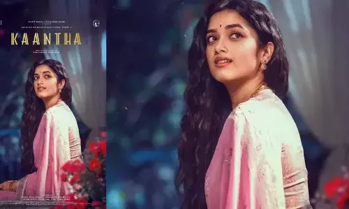 ദുല്‍ഖര്‍ സല്‍മാന്‍ ചിത്രം കാന്തയില്‍ ഭാഗ്യശ്രീ ബോര്‍സെ നായിക; തമിഴില്‍ അരങ്ങേറ്റത്തിന് നടി