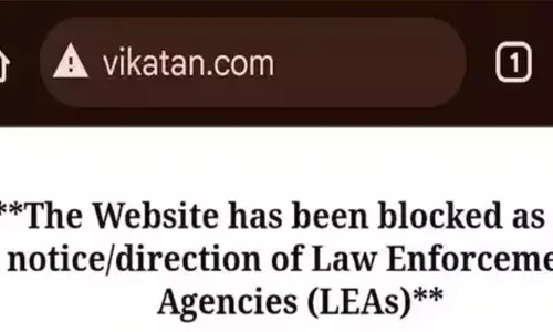 ട്രംപിന് സമീപം കൈവിലങ്ങിട്ട് മോദി; പ്രധാനമന്ത്രിയെ വിമാര്‍ശിച്ച് കാര്‍ട്ടൂണ്‍; വികടന്‍ ഡോട്ട് കോം ബ്ലോക്ക് ചെയ്ത് കേന്ദ്ര സര്‍ക്കാര്‍