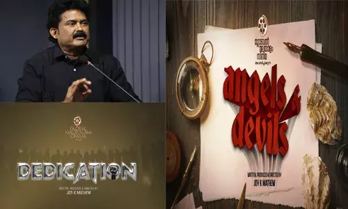 ഗ്ലോബല്‍ മലയാളം സിനിമയുടെ രണ്ട് ചിത്രങ്ങള്‍ ഒരുങ്ങി; ഡെഡിക്കേഷന്‍ എയ്ഞ്ചല്‍സ് & ഡെവിള്‍സ്  ടൈറ്റില്‍ പുറത്ത്; ചിങ്ങം ഒന്നിന് ചിത്രീകരണം ആരംഭിക്കും