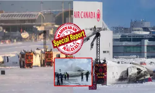 വീശിയടിച്ച കാറ്റിൽ ആടിയുലഞ്ഞ് വിമാനം; ലാൻഡിങ്ങിനായി താഴ്ന്നപ്പോൾ കൊടും മഞ്ഞിൽ കാഴ്ച മറഞ്ഞു; റൺവേ പോലും കാണാൻ പറ്റാത്ത അവസ്ഥ; പൈലറ്റ് യോക്കിൽ നിന്നും കൈയ്യെടുക്കാതെ പരമാവധി കൺട്രോൾ ചെയ്യാൻ ശ്രമിച്ചിട്ടും ഭീമൻ മറിഞ്ഞു; ദുരന്തത്തിൽ പരിക്കേറ്റവരുടെ എണ്ണം 19 ആയി; പലരുടെയും നില ഗുരുതരം തന്നെ; ടൊറോന്റോയിൽ ഡെൽറ്റ എയർലൈൻസിന് സംഭവിച്ചത്!