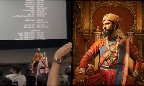 അടുത്ത തവണ സിംഹത്തെ കൊണ്ടുവരൂ..; തീയേറ്ററിൽ ഛത്രപതി മഹാരാജാവായി കുതിരപ്പുറത്തെത്തി ആരാധകൻ; അമ്പരന്ന് പ്രേക്ഷകർ; വീഡിയോ കാണാം