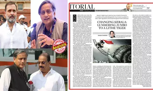 ഉടന്‍ കാണണമെന്ന് രാഹുല്‍ നിര്‍ബ്ബന്ധം പിടിച്ചത് തരൂരിന്റെ നീക്കങ്ങളിലെ അപായസൂചന തിരിച്ചറിഞ്ഞ്; പാലമിട്ടില്ലെങ്കില്‍ തിരുവനന്തപുരം എംപി ചുവട് മാറ്റുമെന്ന് ഹൈക്കമാന്‍ഡിന് ആശങ്ക; തന്നെ പാര്‍ട്ടിയില്‍ ഒതുക്കുന്നതിലും വളഞ്ഞിട്ട് ആക്രമിക്കുന്നതിലും തരൂരിന് വല്ലാത്ത നീരസം; അനുനയത്തിലൂടെ വിഷയം തണുപ്പിച്ചെങ്കിലും തരൂരിന്റെ നീക്കങ്ങള്‍ ഇനി ഹൈക്കമാന്‍ഡിന്റെ റഡാറില്‍