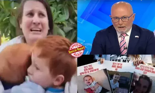 ആ രാക്ഷസന്മാര്‍ അവരെ തട്ടിക്കൊണ്ടുപോകുമ്പോള്‍ അവര്‍ ജീവനോടെ, ആരോഗ്യത്തോടെ ആയിരുന്നു; കേള്‍ക്കാന്‍ ഭയന്ന ആ ഭീകരവാര്‍ത്ത നമ്മളെ തേടിയെത്തി; ഹമാസ്, കുരുന്നുകളെ വകവരുത്തിയ വാര്‍ത്ത വായിച്ച് പൊട്ടിക്കരഞ്ഞ് അവതാരകന്‍; സ്‌കൈ ന്യൂസ് അവതാരകന്റെ വീഡിയോ വൈറല്‍