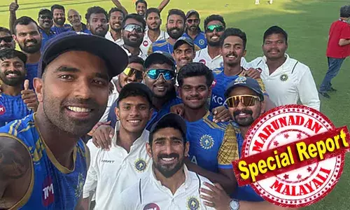 കേരളത്തിന് ഒന്നാം ഇന്നിംഗ്സിലെ ലീഡ് നിഷേധിക്കാന്‍ കണ്‍കഷന്‍ സ്ബസ്റ്റിറ്റിയൂട്ടിനെ അടക്കം പരീക്ഷിച്ച ഗുജറാത്ത്; രണ്ടാം ഇന്നിംഗ്സിന് പ്രസക്തിയില്ലെന്ന് മനസ്സിലാക്കി രവി ബിഷ്ണോയിയെ പുറത്തിരുത്തി; പകരമെത്തിയ ഹേമാംഗിനെതിരെ കേരളം ഉയര്‍ത്തിയ വാദങ്ങള്‍ മോദി ഗ്രൗണ്ടിലെ ക്രിക്കറ്റ് ദൈവങ്ങള്‍ കേട്ടില്ല; മാച്ച് റഫറിയുടെ ആ തീരുമാനവും പാളി; കേരളം മുമ്പോട്ട് കുതിക്കുമ്പോള്‍