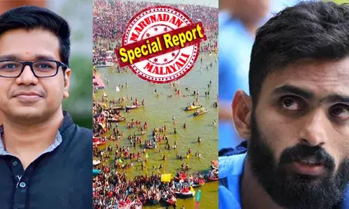 കുംഭമേള ഭയങ്കര സംഭവമല്ല; ഇത്രയും വൃത്തികെട്ട വെള്ളം, ചൊറിവരാന്‍ താല്‍പര്യമില്ലാത്തതിനാല്‍ കുംഭമേളയില്‍ കുളിച്ചില്ലെന്ന് സി കെ വിനീത്; സര്‍വീസില്‍ നിന്ന് പിരിച്ചു വിടപ്പെട്ടതിന്റെ ചൊറി ചേട്ടന് ഇതുവരെയും മാറിയിട്ടില്ല; വിനീതിനെതിരെ വിമര്‍ശനവുമായി ശ്രീജിത്ത് പണിക്കരും