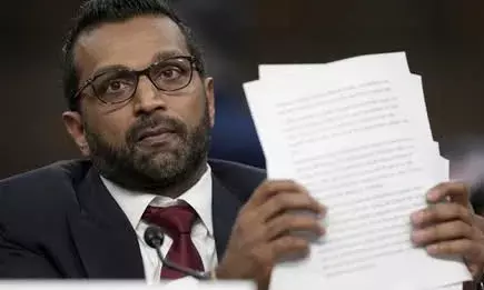 ഇന്ത്യന് വംശജന് കാഷ് പട്ടേല് എഫ്ബിഐ ഡയറക്ടര്,സെനറ്റ് സ്ഥിരീകരിച്ചു ഇന്ത്യന് വംശജന് കാഷ് പട്ടേല് എഫ്ബിഐ ഡയറക്ടര്,സെനറ്റ് സ്ഥിരീകരിച്ചു