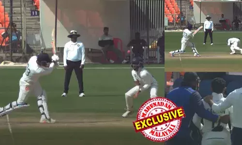 കേരളത്തെ സെമിയില്‍ തളയ്ക്കാന്‍ വേണ്ടിയുള്ള ആ ഗുജറാത്തി ബാറ്ററുടെ ഷോട്ട് കൊണ്ടത് സല്‍മാന്റെ കിറുകൃത്യം നെറ്റിയില്‍; ഹെല്‍മറ്റിലെ കേരളാ ക്രിക്കറ്റ് അസോസിയേഷന്‍ ലോഗോയില്‍ കൊണ്ട ആ പന്ത് പിന്നെ എത്തിയത് സച്ചിന്റെ കൈയ്യില്‍; സല്‍മാനെ സ്ട്രക്ചറില്‍ ആശുപത്രിയിലേക്ക് കൊണ്ടു പോയത് കണ്ട് അമ്പരന്ന്  മലയാളി ആരാധകര്‍; ഇനി ആശങ്ക വേണ്ട; സിടി സ്‌കാന്‍ ഫലം അനുകൂലം; സല്‍മാന്‍ ഫൈനലും കളിക്കും