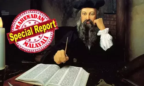 നിലവിലെ കാലഘട്ടത്തില്‍ വളരെ പ്രായം ചെന്ന ഒരു മാര്‍പ്പാപ്പ മരിക്കും; വേര്‍പാടിനെ തുടര്‍ന്ന് വളരെ പ്രായമുള്ള ഒരു റോമാക്കാരന്‍ മാര്‍പ്പാപ്പ ആകും; പിന്നെ ദീര്‍ഘകാലം പദവിയില്‍ തുടരും; അഞ്ചൂറ് കൊല്ലം മുമ്പ് നൊസ്ട്രഡാമസ് പ്രവചിച്ചത് വീണ്ടും ചര്‍ച്ചകളില്‍; പ്രവചന വ്യാഖ്യാനം പലവിധത്തില്‍; മാര്‍പ്പാപ്പയായി പത്രോസ് എത്തുമ്പോള്‍ ലോകാവസാനമോ?