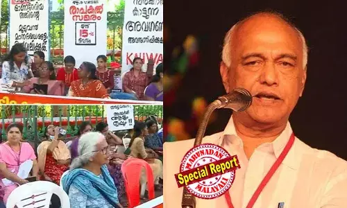 സമരപ്പന്തലില്‍ ഒരു രാഷ്ട്രീയപ്പാര്‍ട്ടിയുടേയും കൊടിയില്ല; പണിയെടുത്തതിന്റെ കൂലി ചോദിച്ചാണ് ഈ സമരം;  മനുഷ്യരായി ജീവിക്കാന്‍ പറ്റുന്ന നിലയിലെത്തണം;  തൊഴിലാളി നേതാവിന്റെ പ്രതികരണം അപമാനകരം;  എളമരത്തിന്റെ ആരോപണത്തിന് മറുപടിയുമായി ആശാവര്‍ക്കര്‍മാര്‍