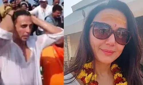 എല്ലാ വഴികളും മഹാകുംഭത്തിലേക്ക് നയിക്കുന്നു; ത്രിവേണീസംഗമത്തില്‍ പുണ്യ സ്നാനം നടത്തി പ്രീതി സിന്റയും കത്രീന കൈഫും