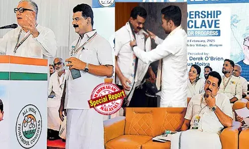 പി.വി അന്‍വറിന്റെ യുഡിഎഫ് പ്രവേശന വഴി അടച്ച് തൃണമൂല്‍ പ്രതിനിധി സമ്മേളനം; തൃണമൂല്‍ ദേശീയ നേതാക്കള്‍ കോണ്‍ഗ്രസിനെ പരസ്യമായി വിമര്‍ശിച്ചത് ഗൗരവത്തിലെടുത്ത് നേതൃത്വം; തൃണമൂല്‍ സമ്മേളനത്തില്‍ നിന്ന് കോണ്‍ഗ്രസ് നേതാക്കള്‍ പിന്‍മാറിയത് ഹൈക്കമാന്‍ഡ് നിര്‍ദ്ദേശപ്രകാരം