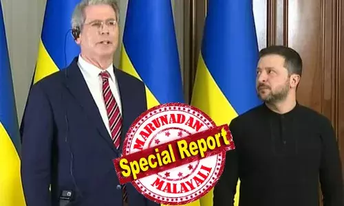 യുക്രെയിനെ തീറെഴുതി കൊടുത്താല്‍ സുരക്ഷ പോലും ഉറപ്പ് നല്‍കാത്ത കരാര്‍; കരട് കരാര്‍ വായിച്ച് പൊട്ടിത്തെറിച്ച് അലറി വിളിച്ച് സെലന്‍സ്‌ക്കി; പ്രസിഡന്റിന്റെ അലര്‍ച്ച കേട്ട് ഓടിയെത്തി ജീവനക്കാര്‍; സെലന്‍സ്‌കിയുടെ തനിനിറം കണ്ട് പേടിച്ച് വിറച്ച് അമേരിക്കന്‍ ട്രെഷറി സെക്രട്ടറി