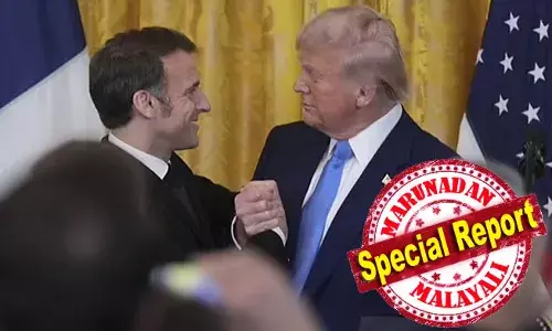 യുക്രൈനെ ചതിക്കരുതെന്ന് ആവശ്യപ്പെട്ട് ഫ്രഞ്ച് പ്രസിഡന്റ് മാക്രോണ്‍ ഓവല്‍ ഓഫീസിലെത്തി; താന്‍ പറയുന്നത് പോലെ ചെയ്തില്ലെങ്കില്‍ മൂന്നാം ലോക മഹായുദ്ധത്തിന് ഒരുങ്ങാന്‍ വെല്ലുവിളിച്ച് അമേരിക്കന്‍ പ്രസിഡന്റ്; രാജി വയ്ക്കാന്‍ ഒരുങ്ങി യുക്രൈന്‍ പ്രസിഡന്റ്; റഷ്യയ്‌ക്കൊപ്പം ട്രംപിസമോ?