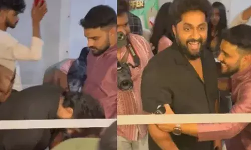 ബേസില്‍ ഇത് വല്ലതും അറിയുന്നുണ്ടോ?; ഉദ്ഘാടനത്തിനിടെ എയറില്‍ കയറി ധ്യാന്‍ ശ്രീനിവാസന്‍; ട്രോളി സോഷ്യല്‍ മീഡിയ