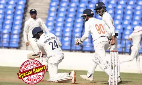 സെഞ്ചുറിക്ക് രണ്ട് റണ്‍സ് അകലെ വിക്കറ്റ് വലിച്ചെറിഞ്ഞ് സച്ചിന്‍ ബേബി; അവസാന പ്രതീക്ഷയായ ജലജ് സക്‌സേനയെ പാര്‍ഥ് രേഖ ബൗള്‍ഡാക്കിയതോടെ പ്രതിരോധം തകര്‍ന്ന് കേരളം; രഞ്ജി ട്രോഫി ഫൈനലില്‍ 342 റണ്‍സിന് പുറത്ത്; വിദര്‍ഭയ്ക്ക് 37 റണ്‍സിന്റെ നിര്‍ണായക ലീഡ്; നാലാം ദിനത്തിലെ ആദ്യ സെഷന്‍ നിര്‍ണായകം