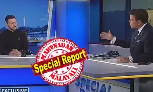 ചാനല്‍ ആവര്‍ത്തിച്ച് ചോദിച്ചിട്ടും ട്രംപിനോട് മാപ്പ് പറയാന്‍ വിസമ്മതിച്ച് സെലന്‍സ്‌കി; യുക്രൈനെ പിന്തുണച്ച് ബ്രിട്ടനും ഫ്രാന്‍സും ജര്‍മനിയും ; ഡെമോക്രാറ്റുകളുടെ പിന്തുണയും സെലന്‍സ്‌കിക്ക്; സെലന്‍സ്‌കിയെ പന്നിയെന്ന് വിളിച്ച് യുദ്ധം വ്യാപിപ്പിച്ച് റഷ്യ: ട്രംപിന്റെ ഏകാധിപത്യത്തില്‍ തകര്‍ന്നടിഞ്ഞ് സമാധാന നീക്കം