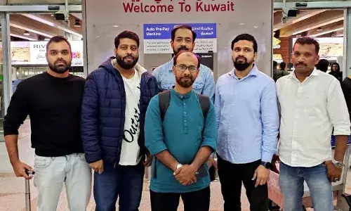 ഐ.ഐ.സി റമളാന്‍ അതിഥി ; നൗഷാദ് മദനി കാക്കവയല്‍ കുവൈത്തിലെത്തി