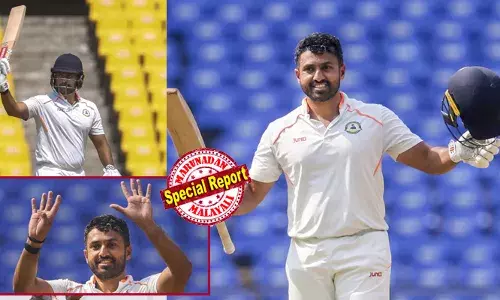 നാളെയും മികച്ച രീതിയില്‍ കളിക്കണം;  ടീമിന്റെ ജയമാണ് പ്രധാനം; ഐപിഎല്ലിലും മികച്ച പ്രകടനം കാഴ്ചവയ്ക്കണം; റണ്‍സ് അടിക്കുക എന്നതാണ് എന്റെ ചുമതല;  ഇന്ത്യന്‍ ടീമില്‍ എത്തുന്നതിനെക്കുറിച്ച് ചിന്തിച്ചിട്ടില്ലെന്നും കരുണ്‍ നായര്‍;  രഞ്ജി ഫൈനലിലെ സെഞ്ച്വറി നേട്ടത്തിന് പിന്നാലെ ഉയര്‍ത്തി കാട്ടിയ ആ ഒമ്പത് വിരലുകള്‍ ബിസിസിഐയ്ക്കുള്ള സന്ദേശമോ? ചര്‍ച്ചയാക്കി ആരാധകര്‍